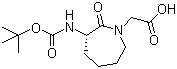 (S)-3-(boc-amino)-2-oxo-1-azepine-acetic acid Structure,79839-29-5Structure