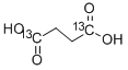 Succinic acid-1,4-13C2 Structure,79864-95-2Structure