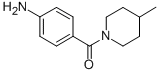 (4-Amino-phenyl)-(4-methyl-piperidin-1-yl)-methanone Structure,79868-20-5Structure