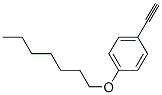 4-N-heptyloxyphenylacetylene Structure,79887-18-6Structure