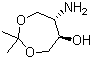 trans-5-Amino-6-hydroxy-2,2-dimethyl-1,3-dioxacyloheptane Structure,79944-37-9Structure