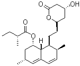 Epi lovastatin Structure,79952-44-6Structure