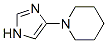 Piperidine,1-(1h-imidazol-4-yl)-(9ci) Structure,799814-08-7Structure