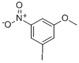 1-Iodo-3-methoxy-5-nitro-benzene Structure,79990-25-3Structure