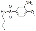 3-Amino-N-butyl-4-methoxybenzenesulfonamide Structure,80-22-8Structure