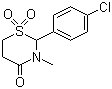 Chlormezanone Structure,80-77-3Structure