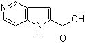 1H-pyrrolo[3,2-c]pyridine-2-carboxylic acid Structure,800401-65-4Structure