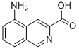 5-Aminoisoquinoline-3-carboxylic acid Structure,80066-71-3Structure