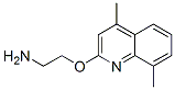 Quinoline, 2-(2-aminoethoxy)-4,8-dimethyl- (8ci) Structure,801167-09-9Structure