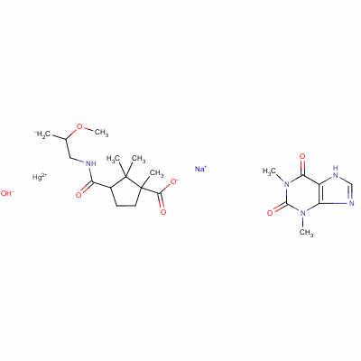 Mercurophylline Structure,8012-34-8Structure