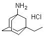 3-Ethyl-1-adamantanamine hydrochloride Structure,80121-67-1Structure