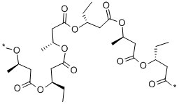 Poly(3-hydroxybutyric acid-co-3-hydroxyvaleric acid) Structure,80181-31-3Structure