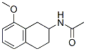 Acetamide, N-(1,2,3,4-tetrahydro-8-methoxy-2-naphthalenyl)- Structure,80270-68-4Structure