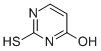 4-Pyrimidinol, 2-mercapto-(9ci) Structure,80275-68-9Structure