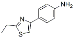 Thiazole, 4-(p-aminophenyl)-2-ethyl- (8ci) Structure,802861-22-9Structure