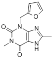 3-(2-Furanylmethyl)-3,7-dihydro-1,8-dimethyl-1H-purine-2,6-dione Structure,80288-49-9Structure