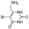 Uracil, 6-(aminomethyl)-5-bromo- (8ci) Structure,802895-55-2Structure