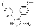 4,5-Bis(4-methoxyphenyl)-1h-pyrazol-3-amine Structure,802919-05-7Structure