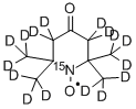 4-Oxo-2,2,6,6-tetramethylpiperidine-d16,1-15N-1-oxyl Structure,80404-14-4Structure