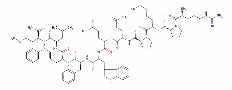 [D-pro2, d-trp7,9]-substance p Structure,80434-86-2Structure