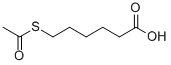 6-Acetylthiohexanoic acid Structure,80441-57-2Structure