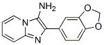 2-Benzo[1,3]dioxol-5-yl-imidazo[1,2-a]pyridin-3-ylamine Structure,80493-81-8Structure