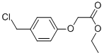 (4-Chloromethyl-phenoxy)-acetic acid ethyl ester Structure,80494-75-3Structure