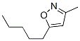 Isoxazole, 3-methyl-5-pentyl-(9ci) Structure,80536-46-5Structure