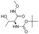 [S-(r*,r*)]-[2-hydroxy-1-[(methoxyamino)carbonyl]propyl]-carbamic acid 1,1-dimethylethyl ester Structure,80543-39-1Structure