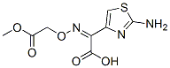 (Z)-2-(Methoxycarbonylmethoxyimino)-2-(2-aminothiazol-4-yl)acetic acid Structure,80544-17-8Structure