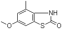 6-Methoxy-4-methyl-2(3h)-benzothiazolone Structure,80689-16-3Structure