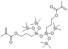 1,3-Bis(3-methacryloxypropyl)tetrakis(trimethylsiloxy)disiloxane Structure,80722-63-0Structure