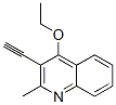 Quinoline, 4-ethoxy-3-ethynyl-2-methyl- (9ci) Structure,807265-84-5Structure