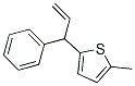 Thiophene, 2-methyl-5-(1-phenyl-2-propenyl)- (9ci) Structure,807370-73-6Structure