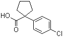 1-(4-Chlorophenyl)-1-cyclopentanecarboxylic acid Structure,80789-69-1Structure