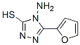 4-Amino-5-(2-furyl)-4H-1,2,4-triazole-3-thiol Structure,80809-38-7Structure