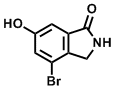 4-Bromo-2,3-dihydro-6-hydroxy-1h-isoindol-1-one Structure,808127-76-6Structure