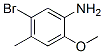 5-Bromo-2-methoxy-4-methylaniline Structure,808133-98-4Structure