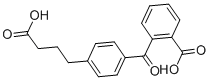 4-[4-(2-Carboxybenzoyl)phenyl]butyric acid Structure,80866-86-0Structure