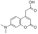 7-Dimethylaminocoumarin-4-aceticacid Structure,80883-54-1Structure