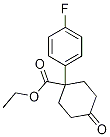 Ethyl 1-(4-fluorophenyl)-4-oxocyclohexanecarboxylate Structure,80912-59-0Structure