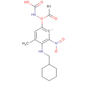 Methyl {4-[(cyclohexylmethyl)amino]-3-nitrophenyl}carbamate Structure,809237-69-2Structure