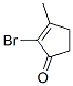 2-Bromo-3-methyl-2-cyclopenten-1-one Structure,80963-36-6Structure