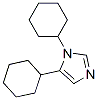 1,5-Dicyclohexylimidazole Structure,80964-44-9Structure