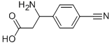 3-Amino-3-(4-cyanophenyl)propanoic acid Structure,80971-95-5Structure