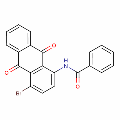 1-Benzoylamino-4-bromoanthraquinone Structure,81-44-7Structure