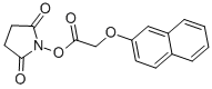 (2-Naphthoxy)acetic acid N-hydroxysuccinimide ester Structure,81012-92-2Structure