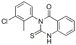 3-(3-Chloro-2-methylphenyl)-2-thioxo-2,3-dihydro-4(1h)-quinazolinone Structure,81066-84-4Structure