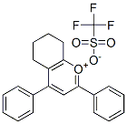 2,4-Diphenyl-5,6,7,8-tetrahydrochromenyliumtrifluoromethanesulphonate Structure,81128-01-0Structure