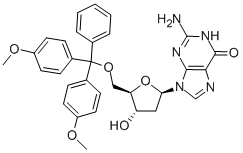 5-O-(4,4-dimethoxytrityl)-2-deoxyguanosine Structure,81144-43-6Structure